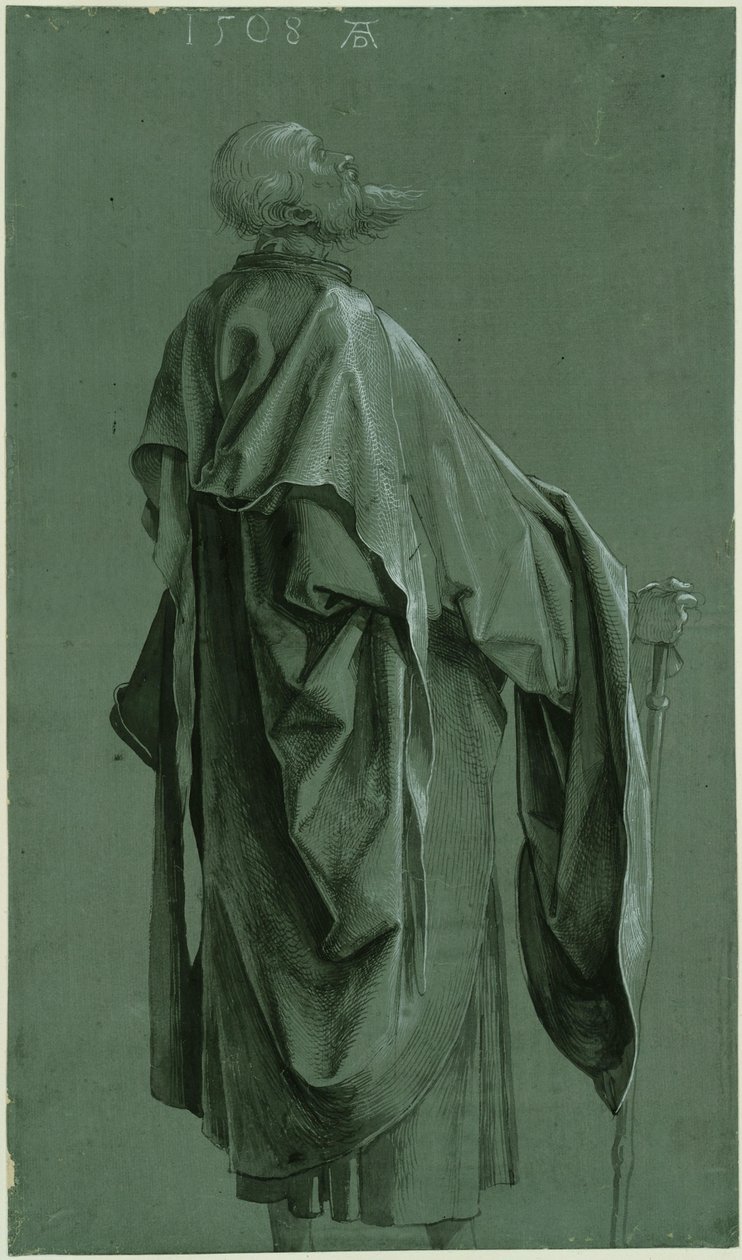 Apôtre debout (Paul ou Jacques le Majeur) - Albrecht Dürer
