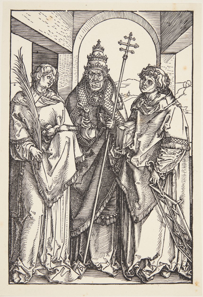 Saints Laurent, Sixte et Étienne - Albrecht Dürer