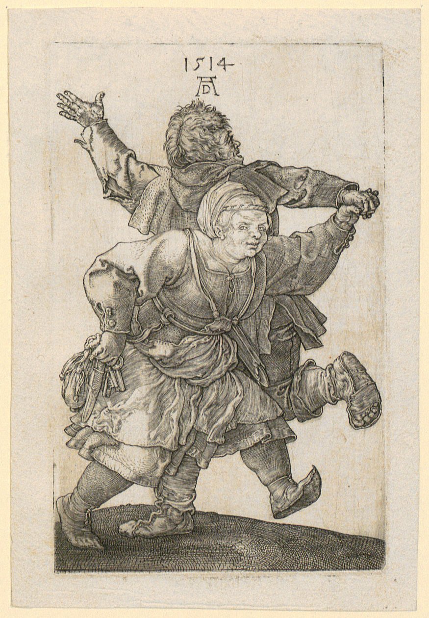 Couple de paysans dansant - Albrecht Dürer