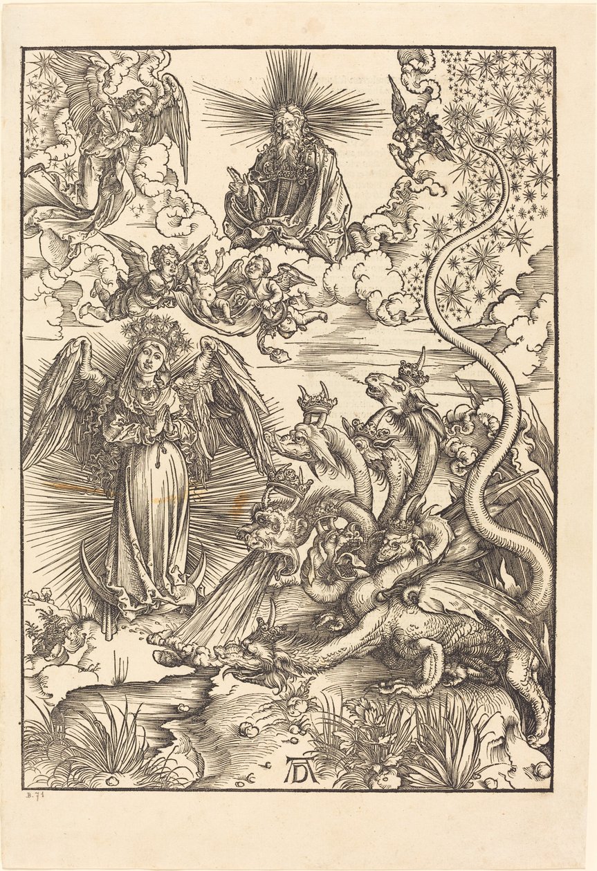 La Femme Apocalyptique - Albrecht Dürer