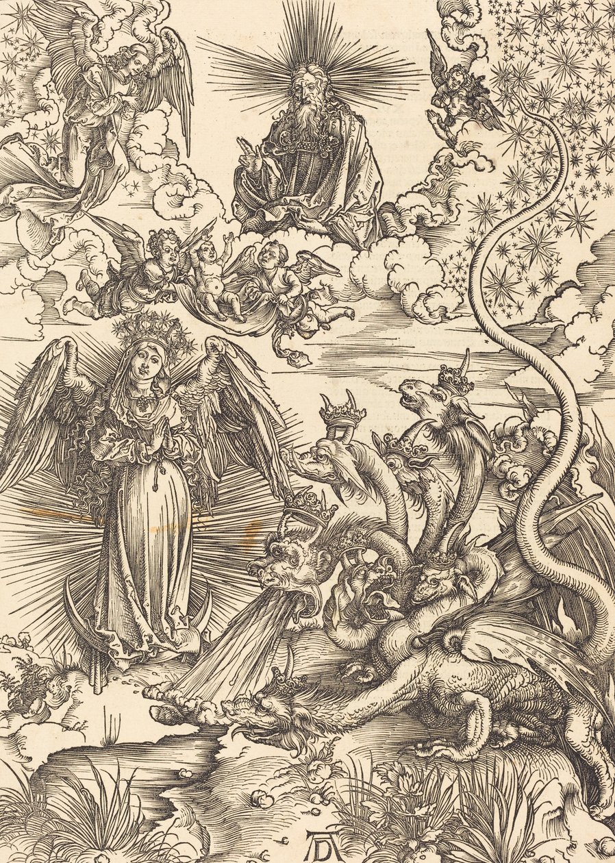 La femme apocalyptique, 1498 - Albrecht Dürer