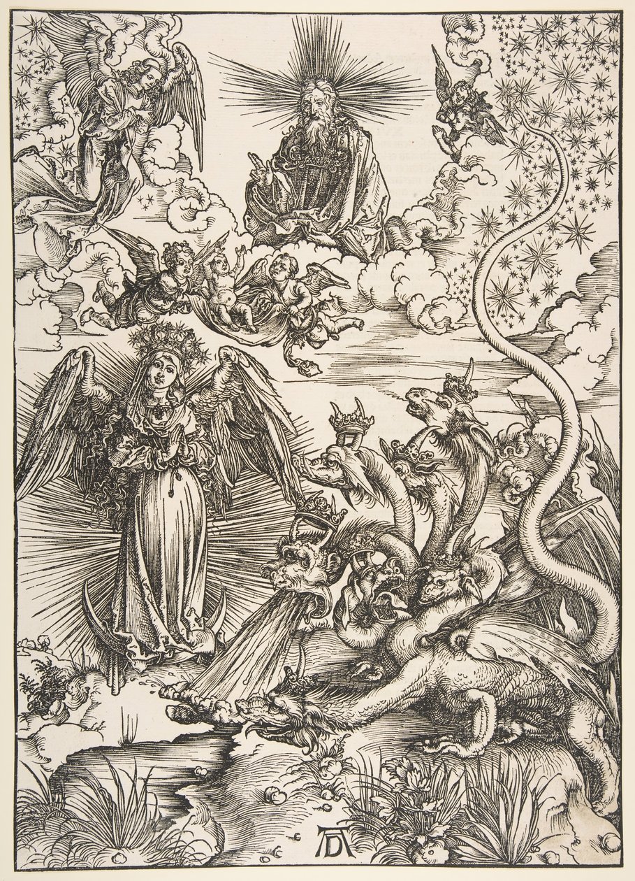 La Femme Apocalyptique, de la série Apocalypse - Albrecht Dürer