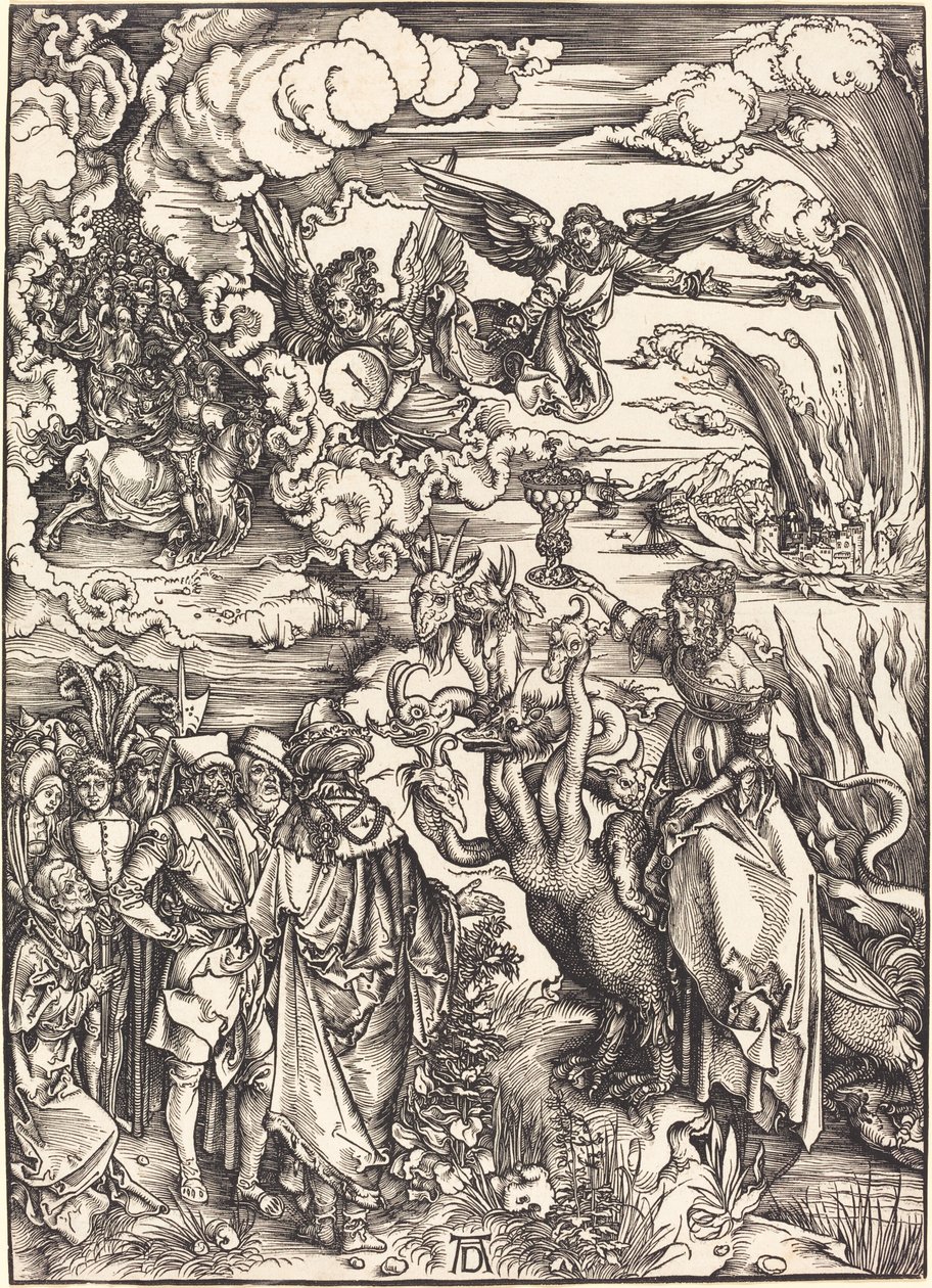 La Prostituée Babylonnienne - Albrecht Dürer