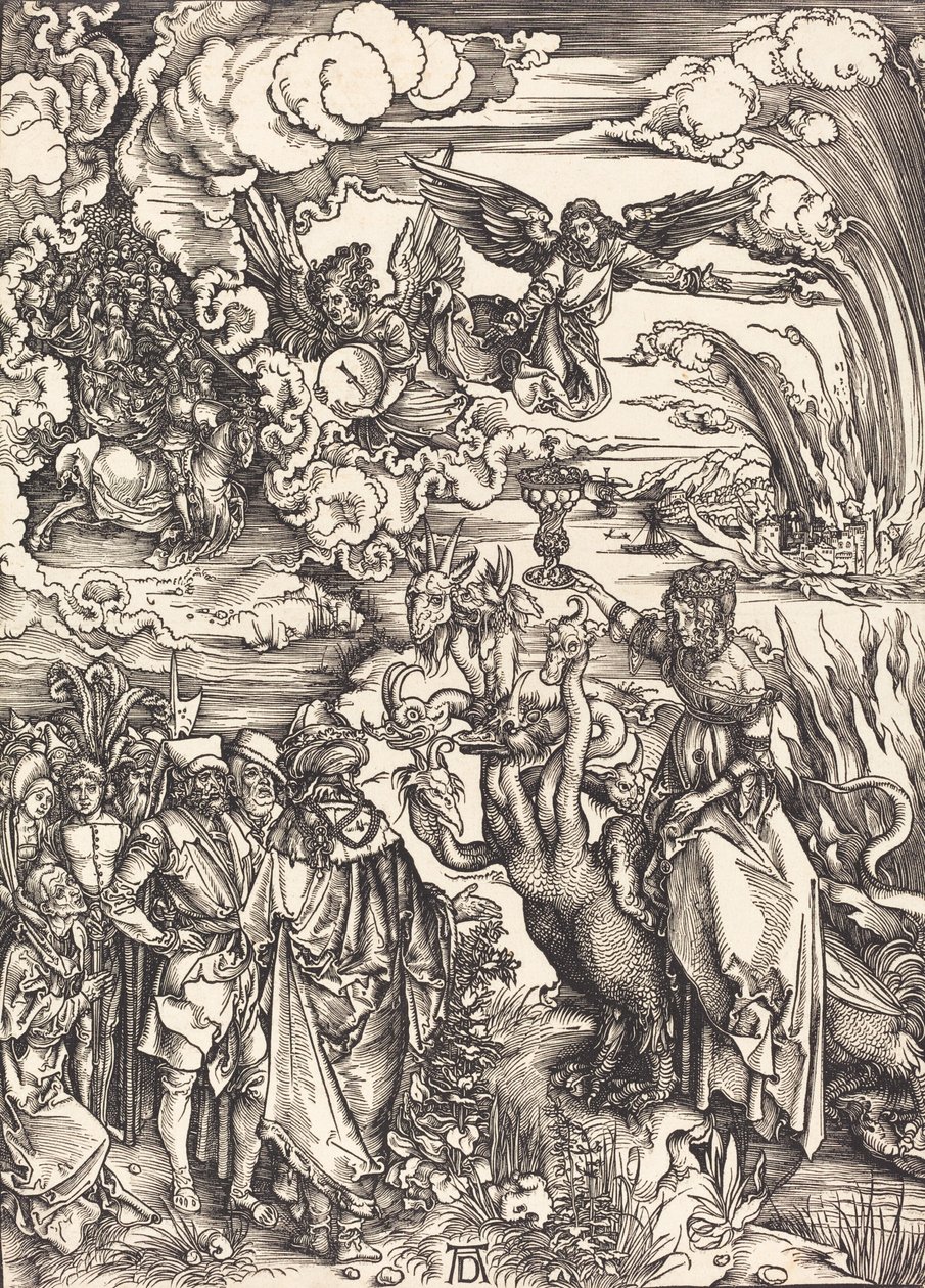 La Prostituée babylonienne - Albrecht Dürer