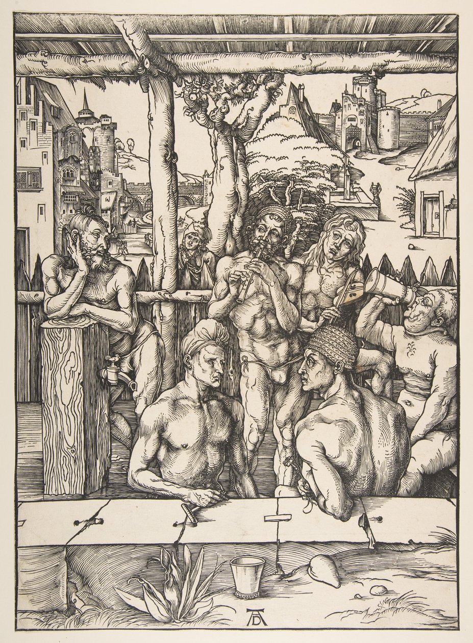 Les bains publics - Albrecht Dürer