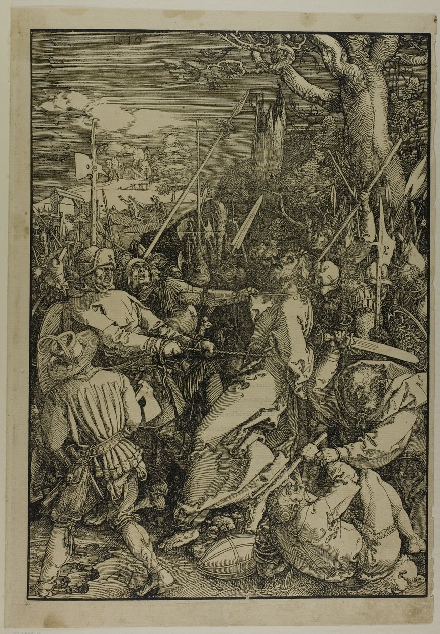 La trahison du Christ, de La Grande Passion - Albrecht Dürer