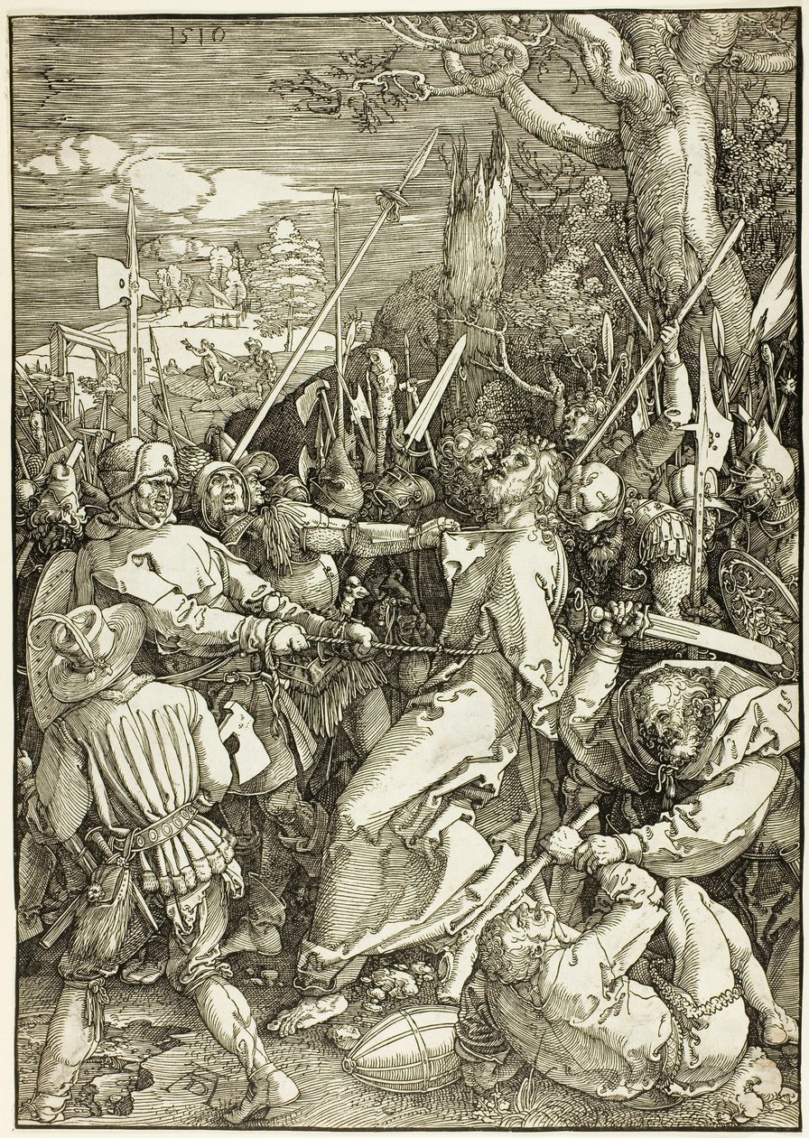 La Trahison du Christ, de La Grande Passion - Albrecht Dürer