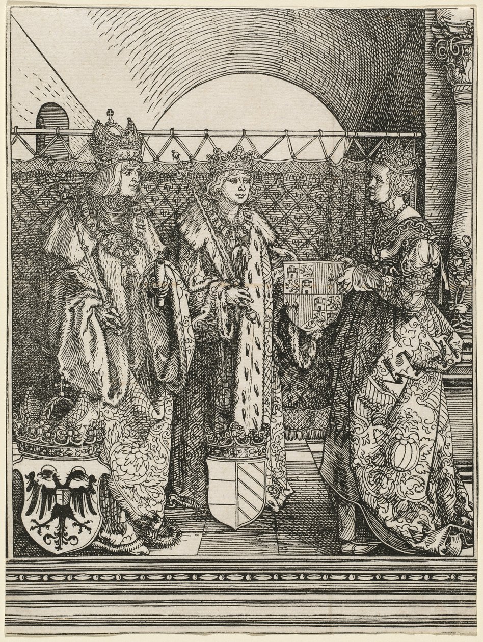 Les fiançailles de Philippe le Beau avec Jeanne de Castille - Albrecht Dürer