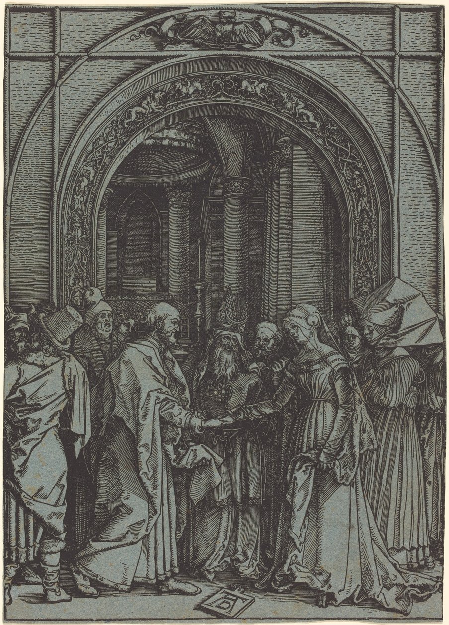 Le Mariage de la Vierge - Albrecht Dürer