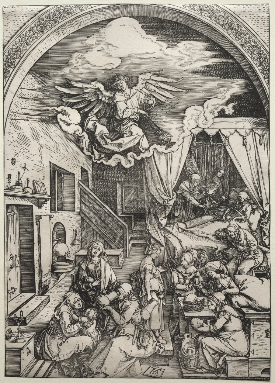 La Naissance de la Vierge - Albrecht Dürer