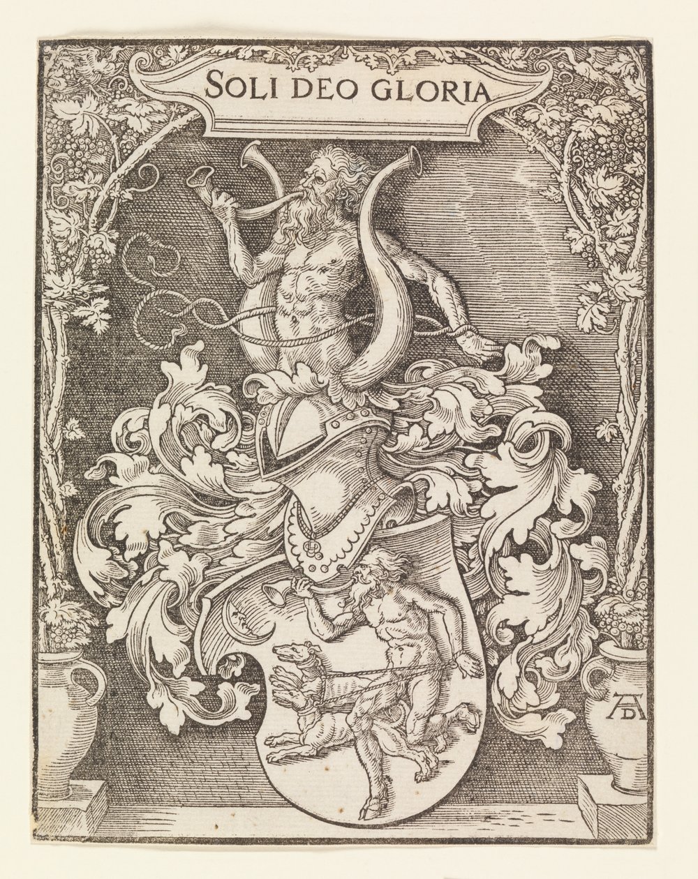 Le blason de Tschertie - Albrecht Dürer