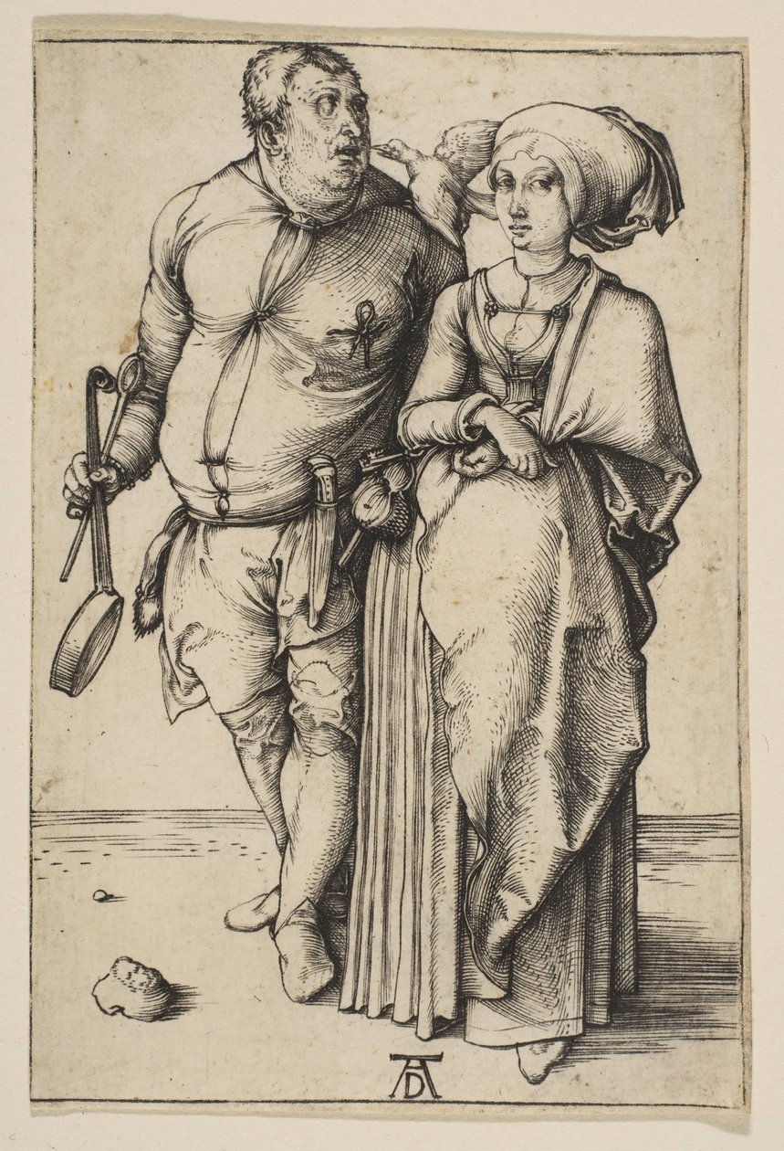 Le cuisinier et sa femme, vers 1496 - Albrecht Dürer