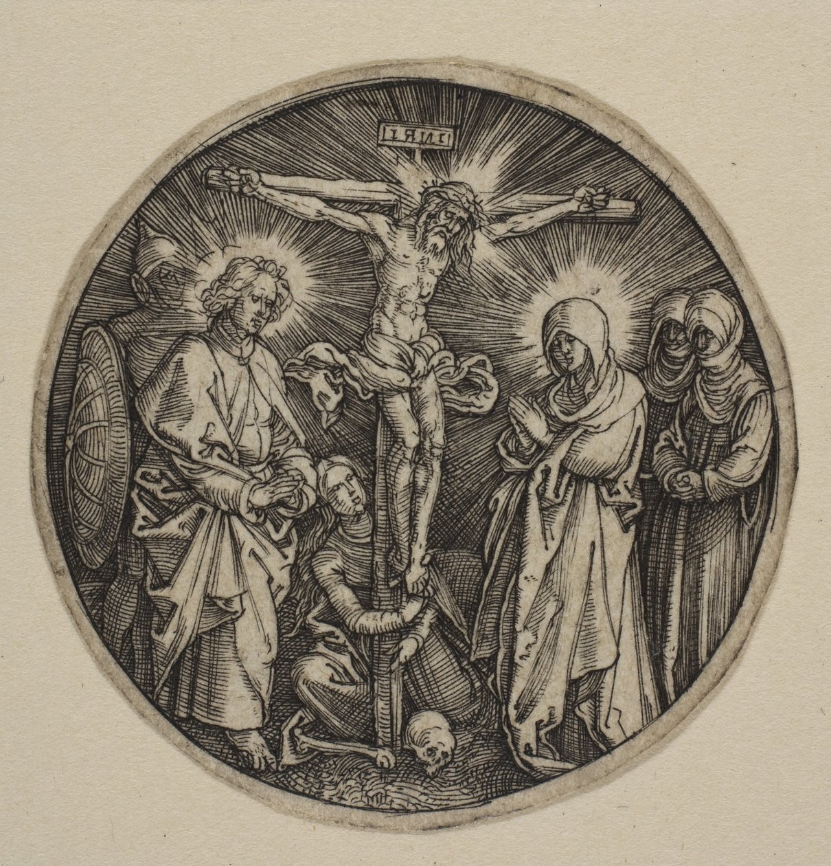 La Crucifixion (tondo) - Albrecht Dürer