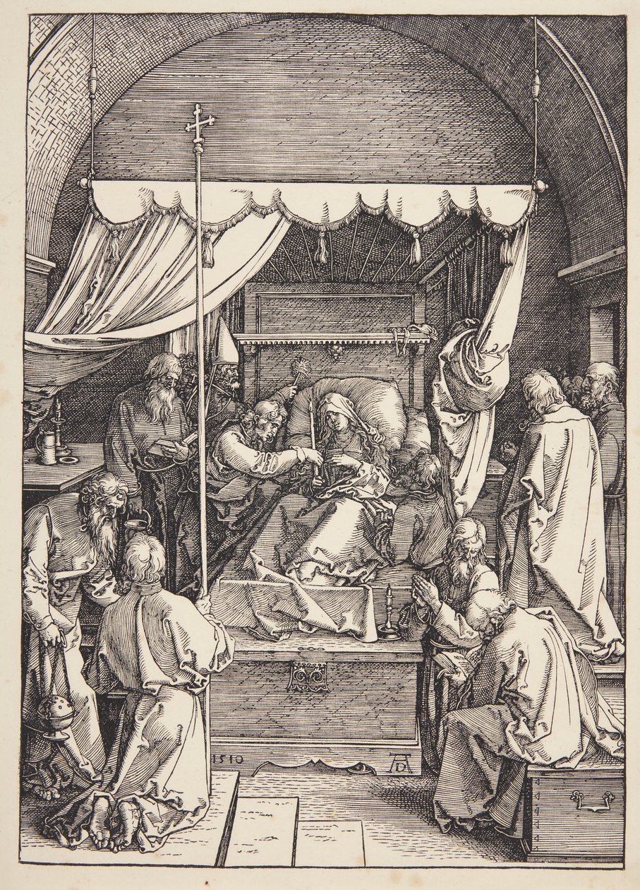 La Mort de la Vierge - Albrecht Dürer
