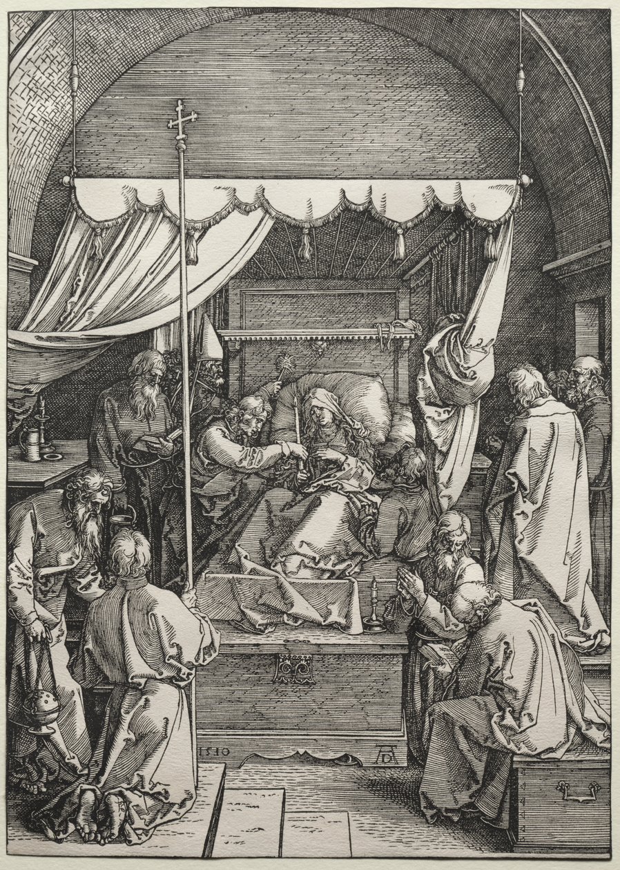 La Mort de la Vierge - Albrecht Dürer