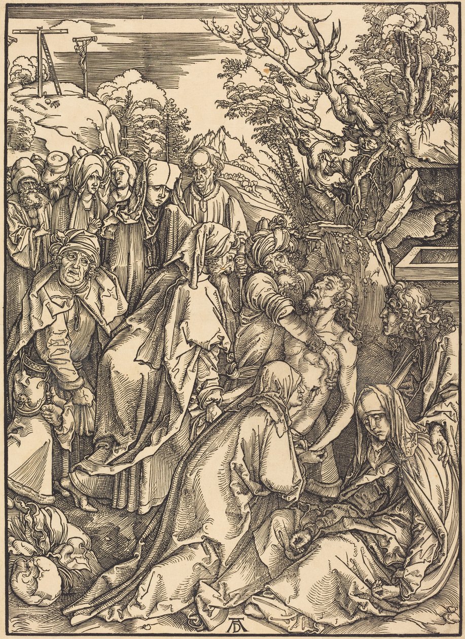 La Mise au tombeau - Albrecht Dürer
