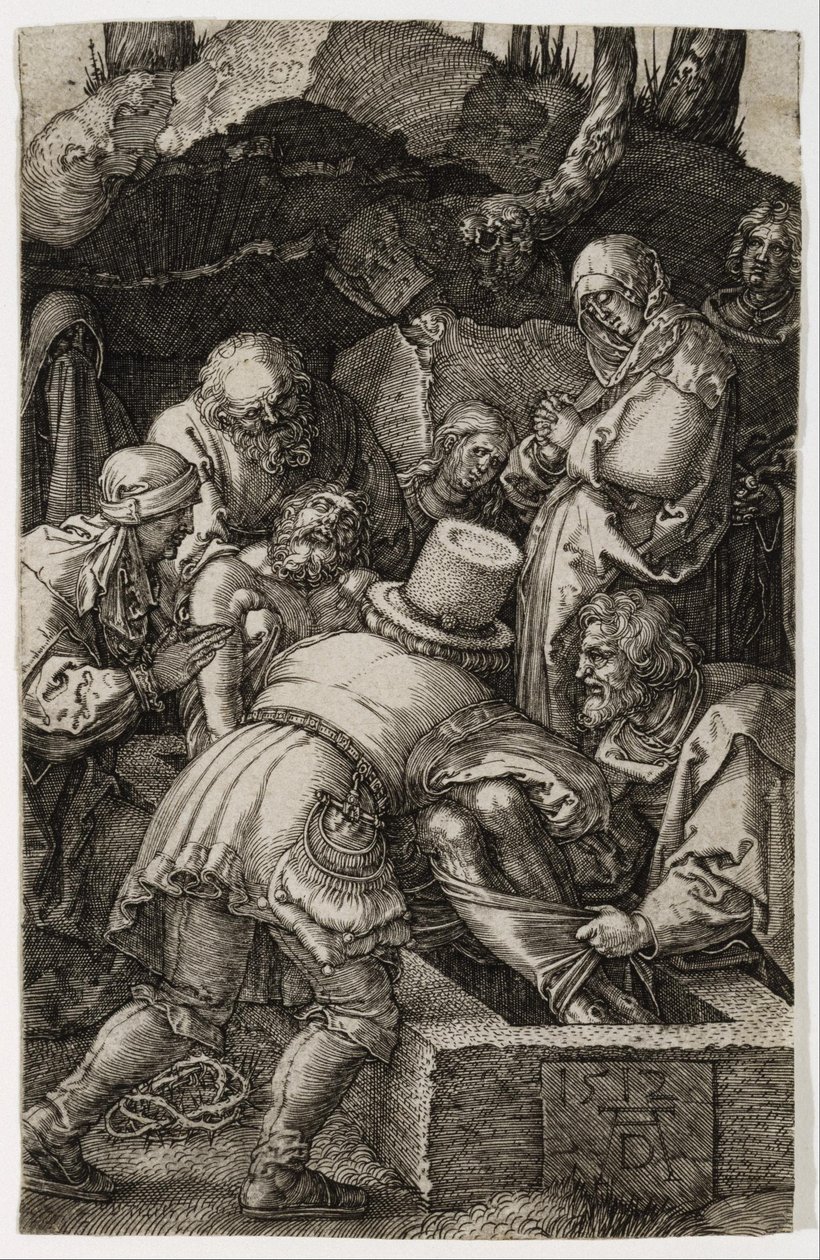 La mise au tombeau - Albrecht Dürer