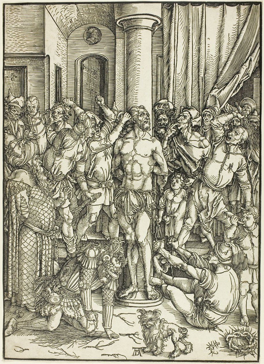 La Flagellation, de La Grande Passion - Albrecht Dürer