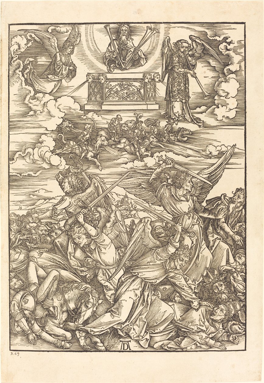 Les Quatre Anges vengeurs - Albrecht Dürer
