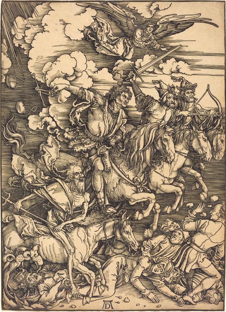 Les Quatre Cavaliers - Albrecht Dürer