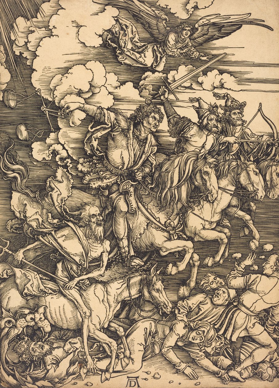 Les Quatre Cavaliers, probablement vers 1496-1498 - Albrecht Dürer