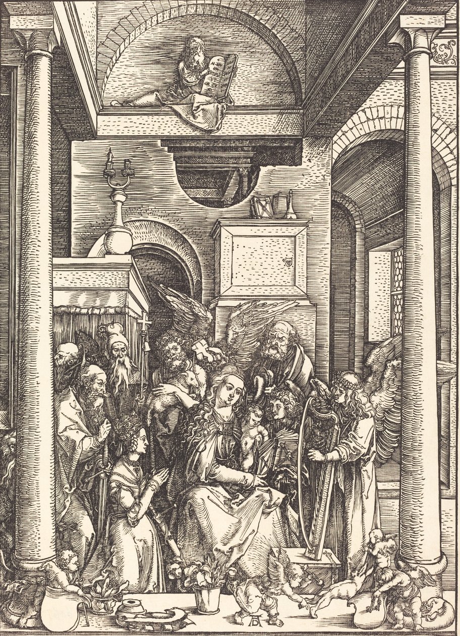 La Glorification de la Vierge - Albrecht Dürer