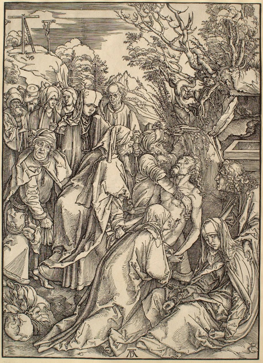La Grande Passion : La Déposition - Albrecht Dürer