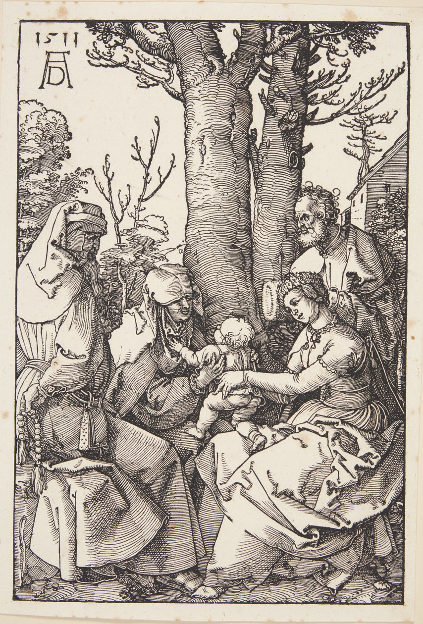 La Sainte Famille avec Joachim et Sainte Anne - Albrecht Dürer
