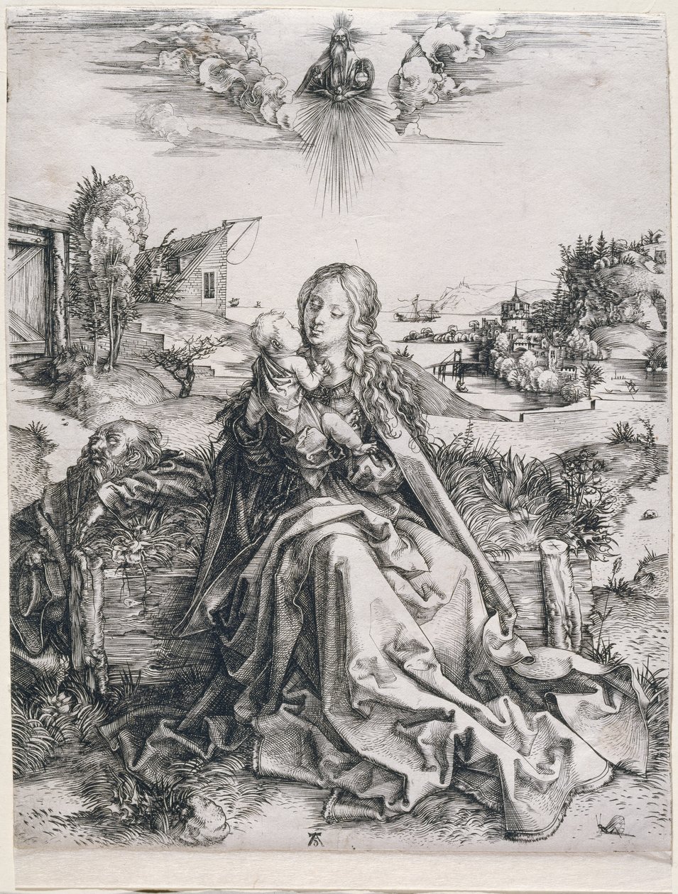 La Sainte Famille et la libellule - Albrecht Dürer