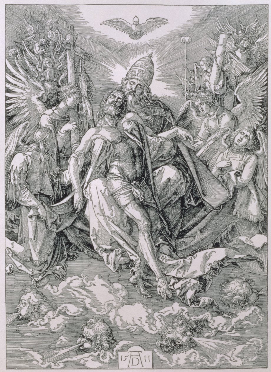 La Sainte Trinité, pub. 1511 - Albrecht Dürer