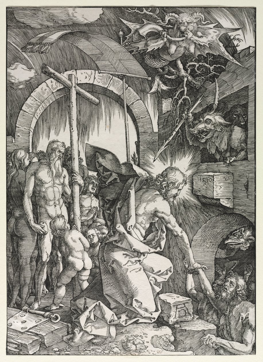 La Grande Passion : Le Christ descendant aux limbes - Albrecht Dürer