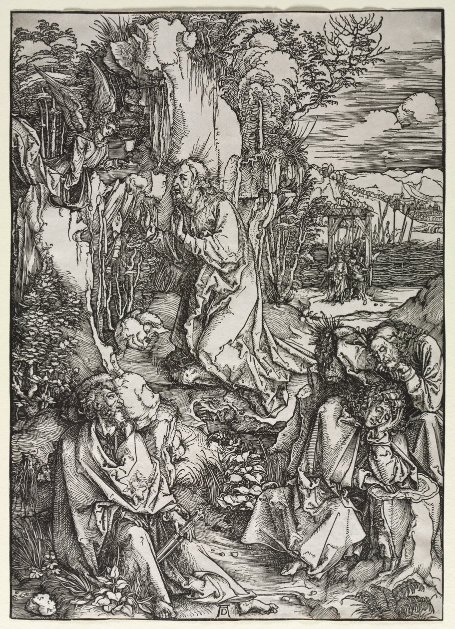 La Grande Passion : Christ au Mont des Oliviers - Albrecht Dürer