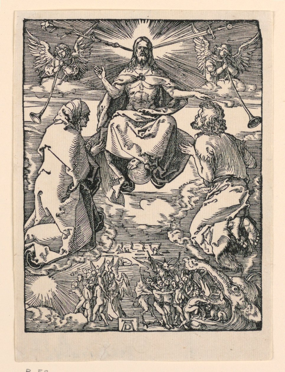 Le Jugement dernier, de la série La Petite Passion - Albrecht Dürer