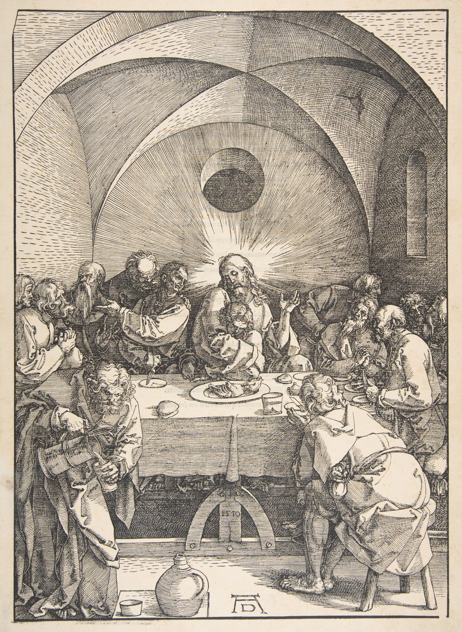 La Cène, de « La Grande Passion » - Albrecht Dürer