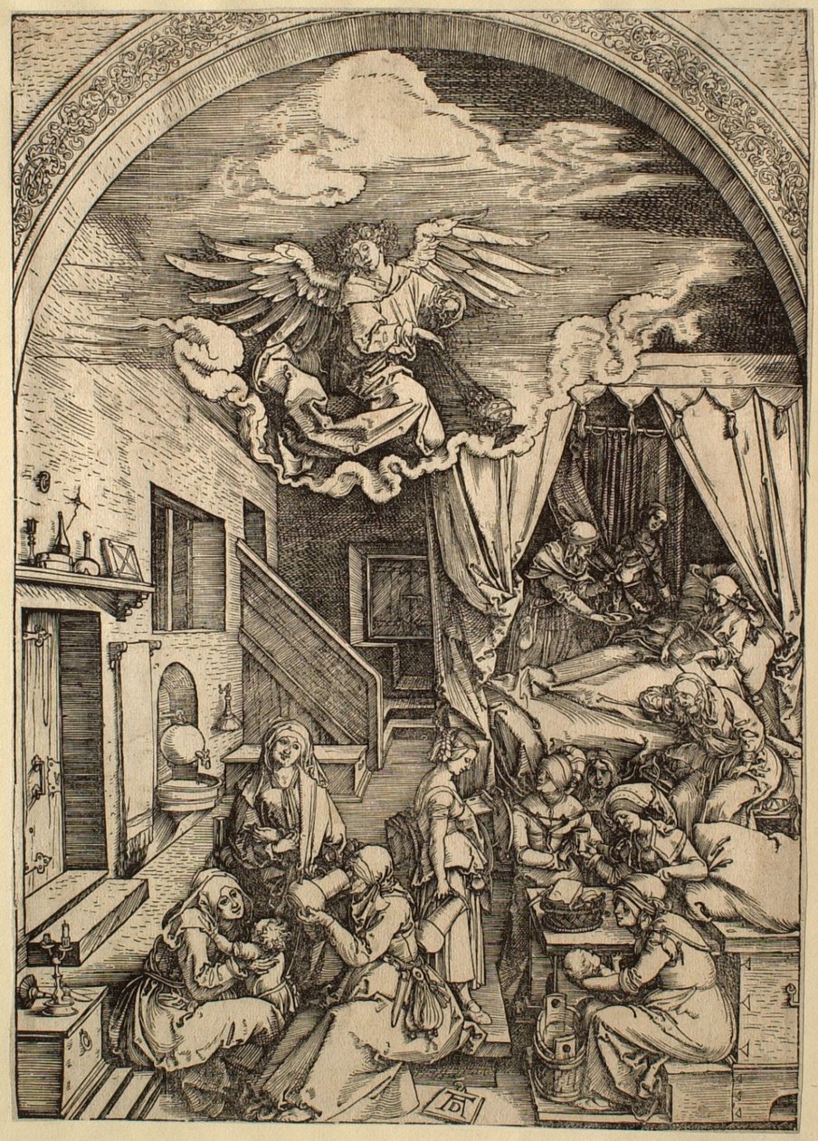 La Vie de la Vierge : La Nativité de la Vierge - Albrecht Dürer