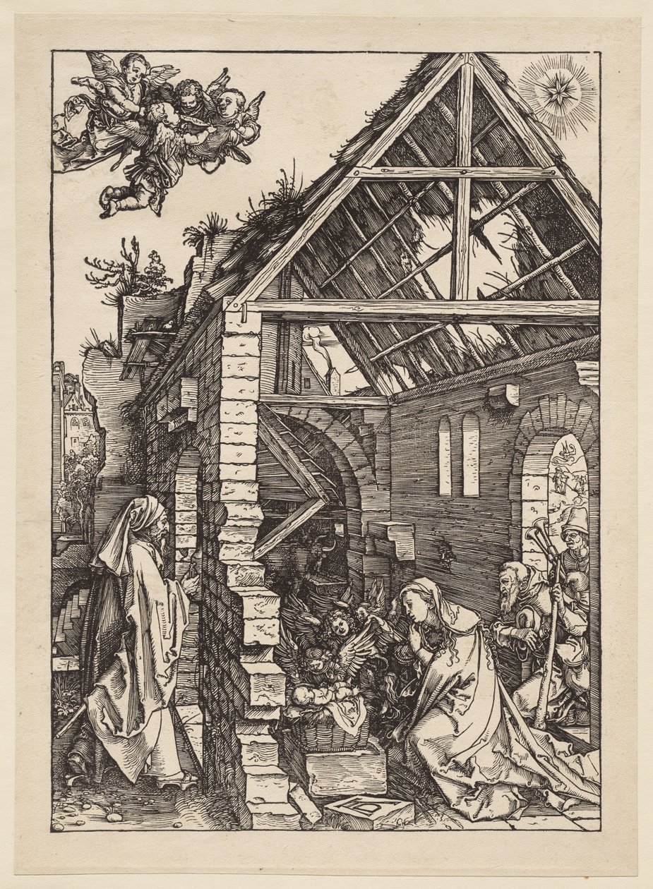 La Vie de la Vierge : La Nativité - Albrecht Dürer
