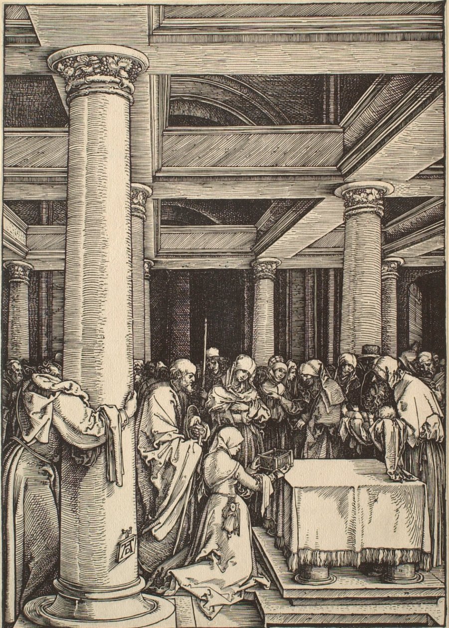 La Vie de la Vierge : La Présentation au Temple - Albrecht Dürer