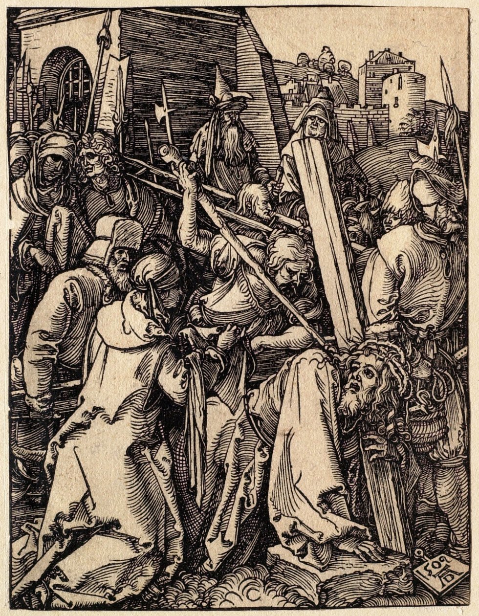 La Petite Passion: le Christ portant la croix - Albrecht Dürer