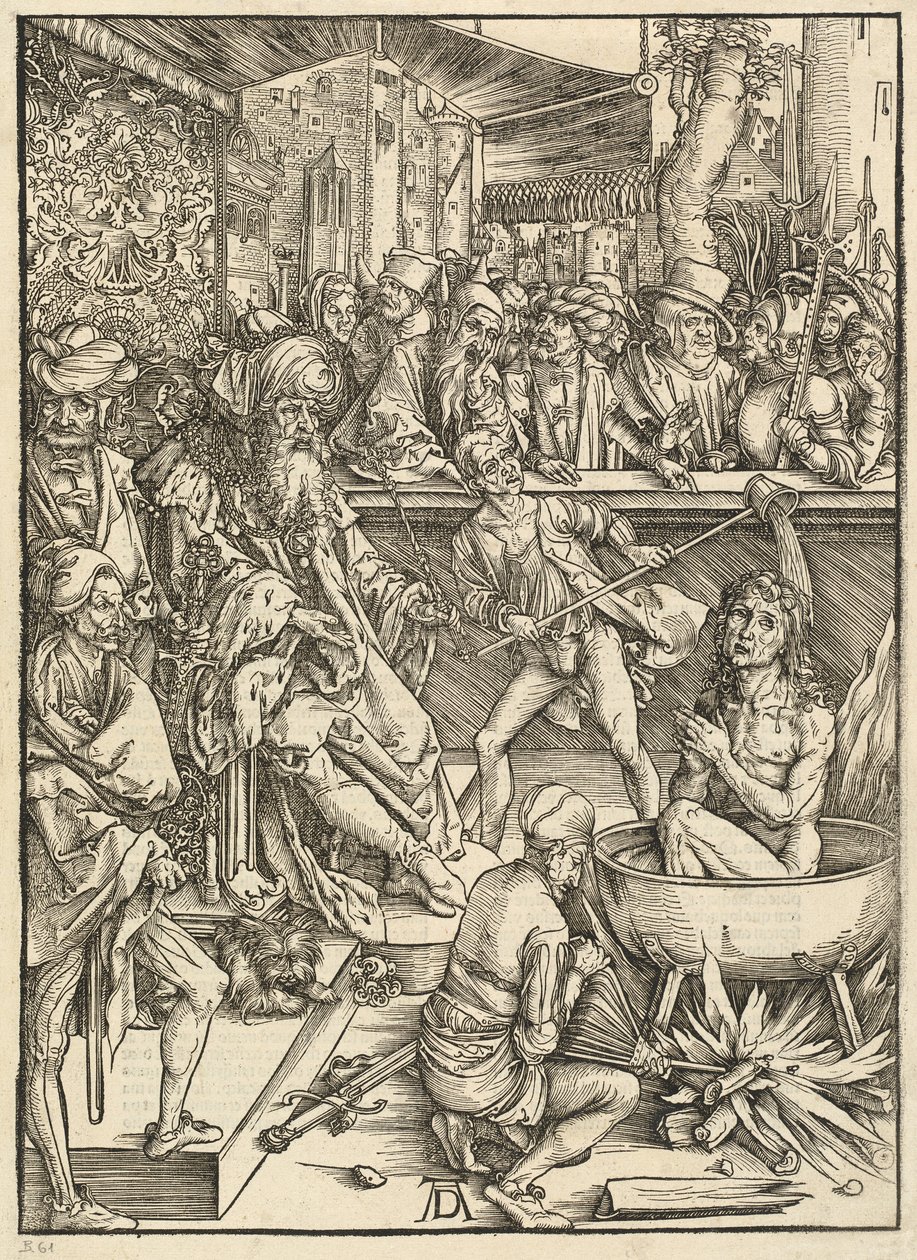 Le Martyre de Saint Jean - Albrecht Dürer