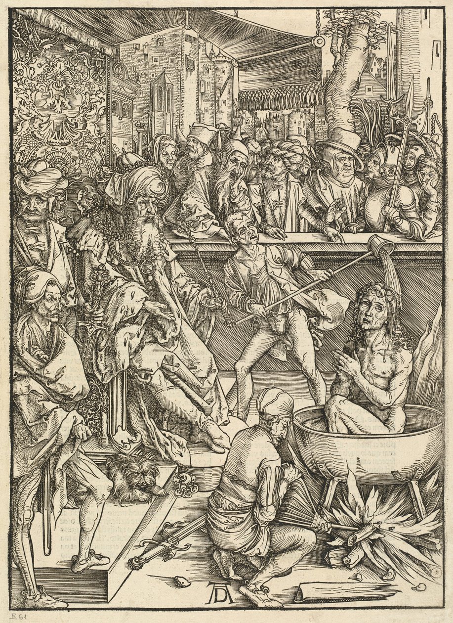 Le martyre de saint Jean - Albrecht Dürer