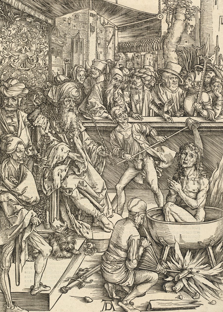 Le Martyre de Saint Jean, 1498 - Albrecht Dürer
