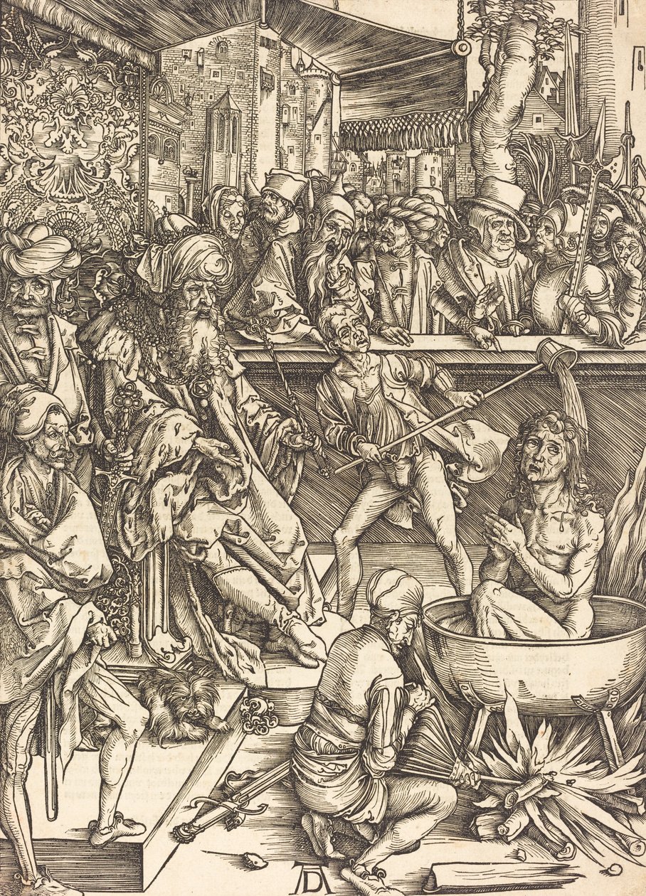 Le Martyre de Saint Jean, probablement vers 1496-1498 - Albrecht Dürer