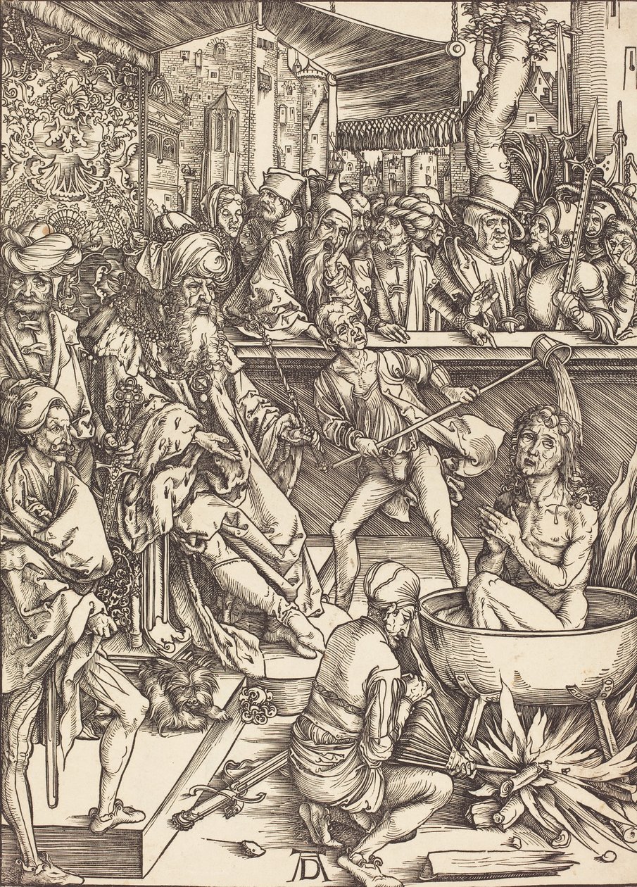 Le martyre de Saint Jean, probablement vers 1496-1498 - Albrecht Dürer