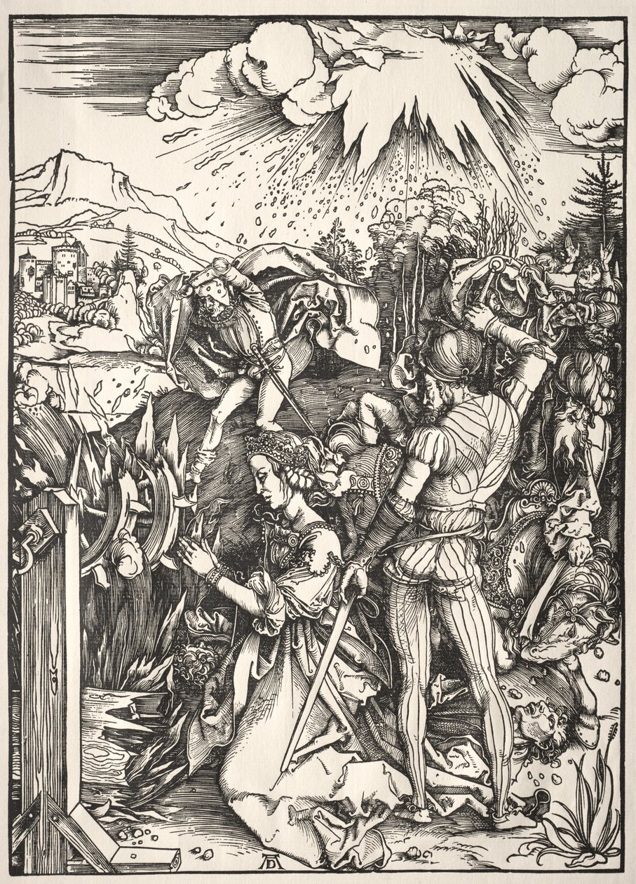 Le Martyre de Sainte Catherine - Albrecht Dürer
