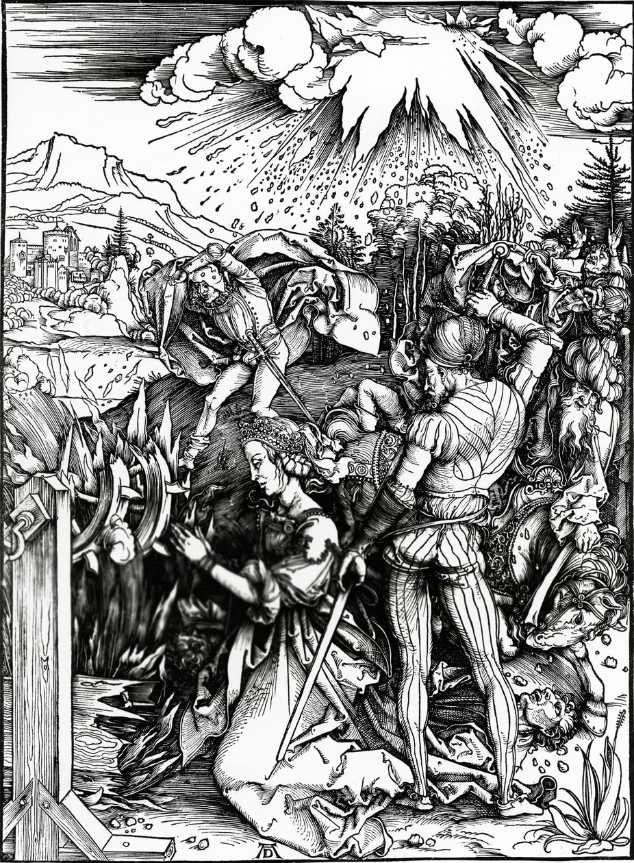 Le Martyre de Sainte Catherine - Albrecht Dürer