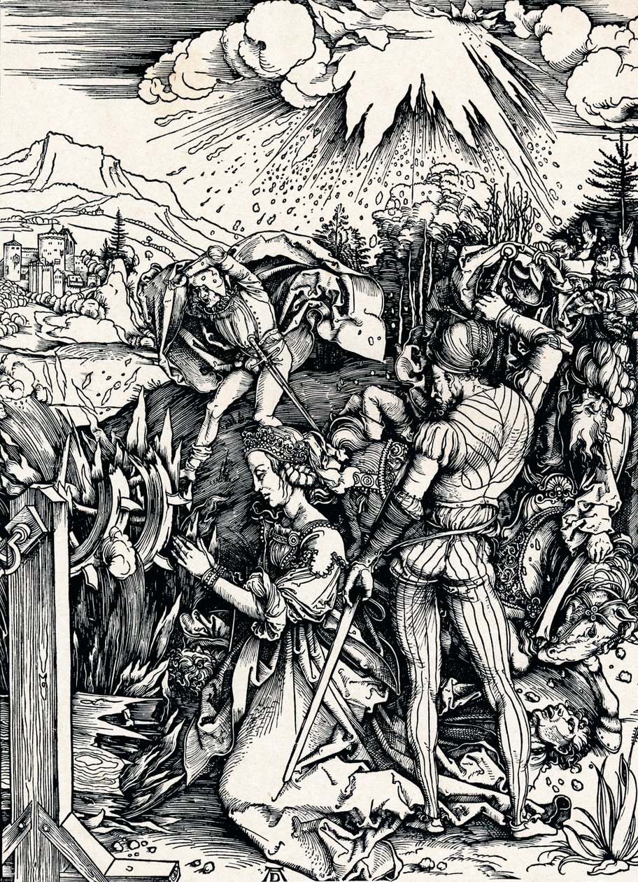 Le Martyre de Sainte Catherine, 1497, 1906 - Albrecht Dürer
