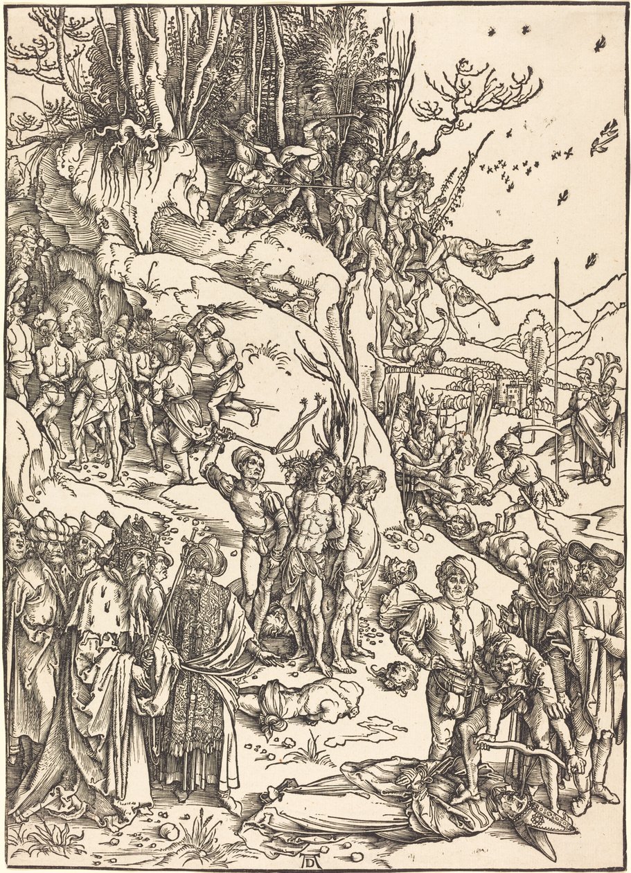 Le Martyre des Dix Mille - Albrecht Dürer