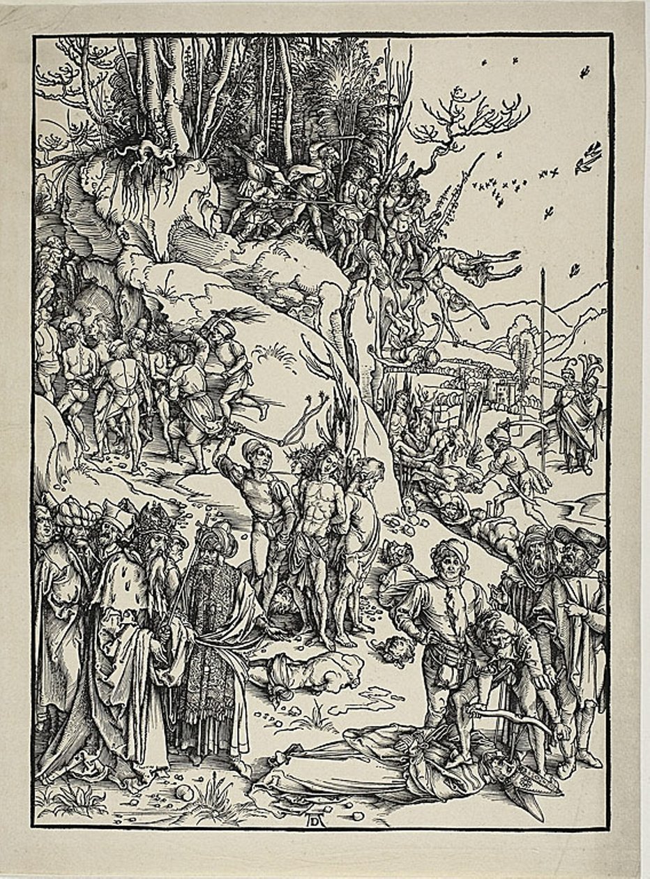 Le Martyre des Dix Mille - Albrecht Dürer