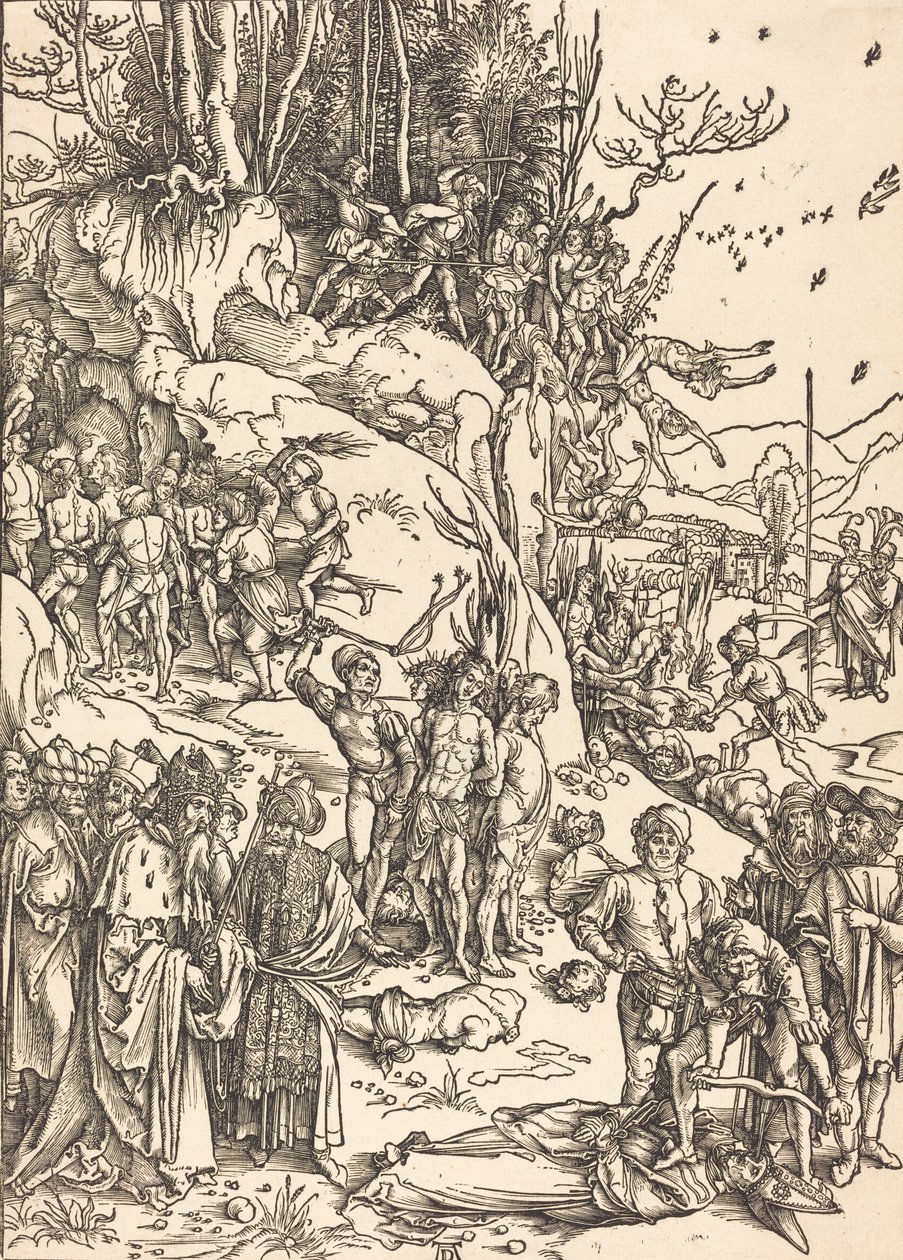 Le Martyre des dix mille - Albrecht Dürer