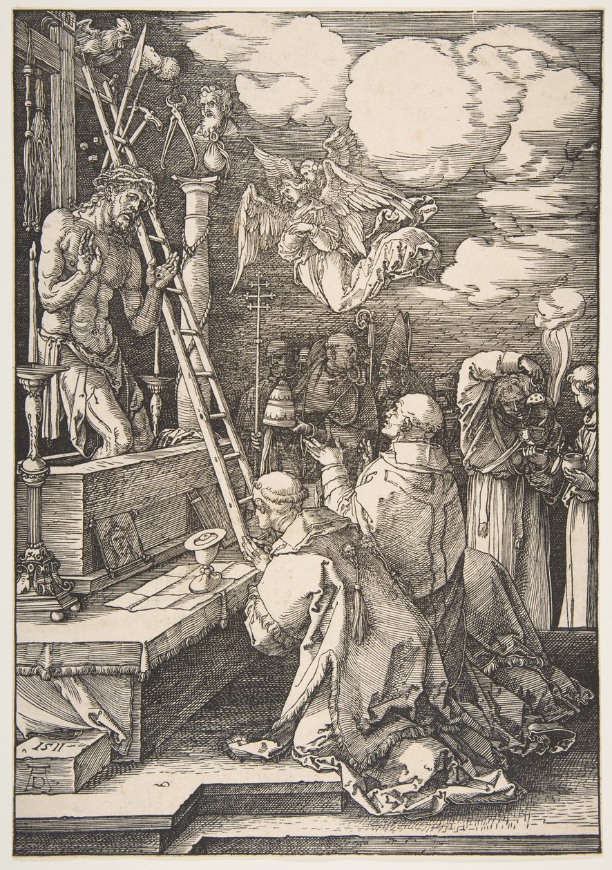 La messe de saint Grégoire - Albrecht Dürer